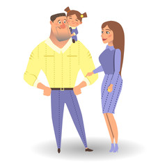  Family spends time together