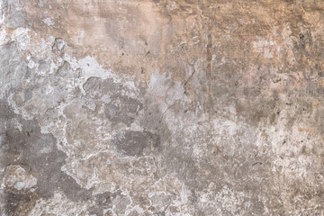 Old paint cracked wall