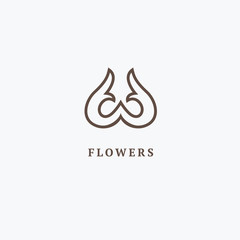 Abstract green leaf logo icon vector design. Landscape design, garden, Plant, nature and ecology vector logo. Ecology Happy life Logotype concept icon. Vector illustration, Graphic Editable Design