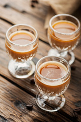 Strong coffee liqueur