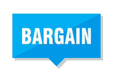 bargain price tag