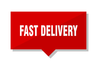 fast delivery red tag