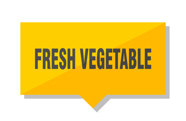 fresh vegetable price tag