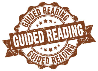 guided reading stamp. sign. seal
