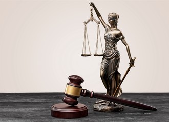 Justice Scales and books