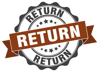 return stamp. sign. seal