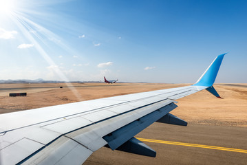 Airport in the Sahara Desert - Marsa Alam Egypt Africa