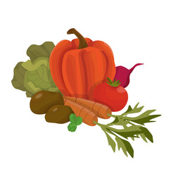 fresh seasonal vegetables