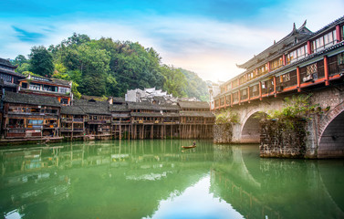 Obraz premium Phoenix Town, Hunan, China..