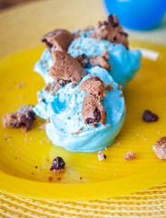 Cookies Monster Blue Ice Cream 