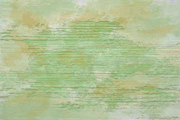 木にセメントを塗った壁