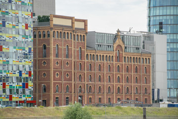 Naklejka premium Düsseldorf cityscape