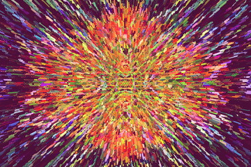 Fototapeta premium energetic abstract background-color explosion multi-color