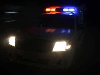 Obraz na płótnie Canvas emergency vehicle