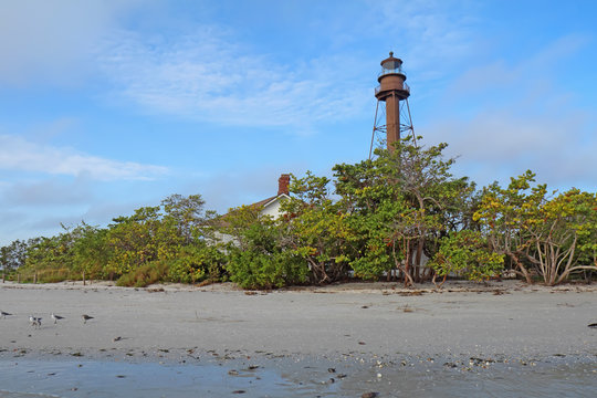 Sanibel Island or Point Ybel Light in Florida
