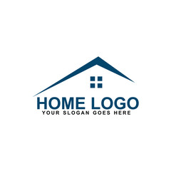 Home logo design vector template