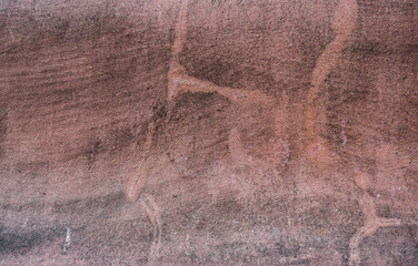 Naklejka premium concrete wall background. red color painted on cement wall for backgrounds and wallpaper