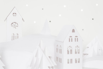 Fototapeta premium Merry Christmas and Happy New Year Background