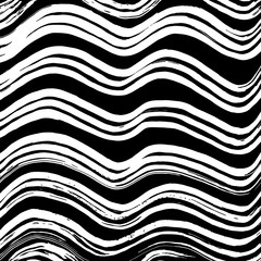 White and black grunge pattern. Background. Brush. Vector.