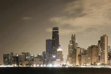 Fototapeta na wymiar Chicago cityscape 