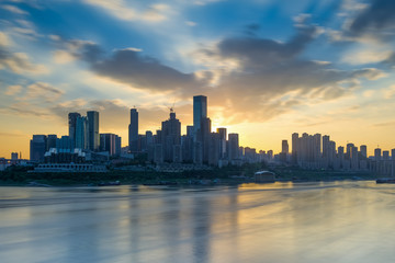 Obraz premium cityscape and skyline of chongqing