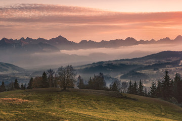 Autumn view of Tatra Mountains © Micha