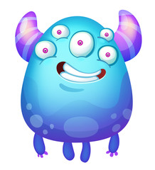 Cute Funny Monster