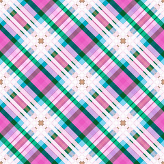 Tartan fabric texture