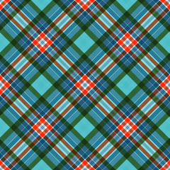 Tartan fabric texture