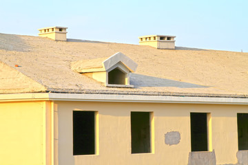 Unfinished construction engineering