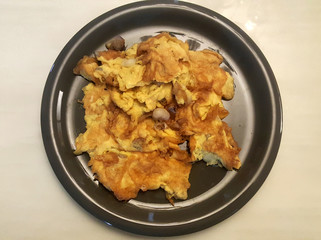 omelet serve in the big meal