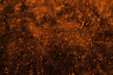 orange design round scratched desk texture - fantastic abstract photo background