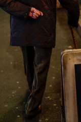 Man walking with Stick