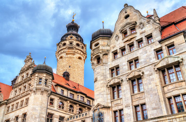 New Town Hall in Leipzig, Germany