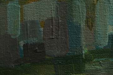 Colorful textured background from oil paints . part of oil painting with brush strokes