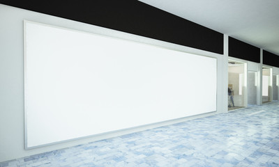 big horizontal billboard