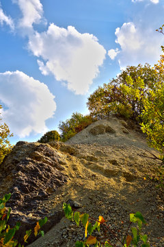 Steep Hill In Nature