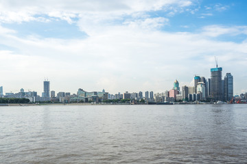 Naklejka premium panoramę miasta