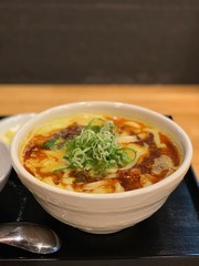 Japanese curry udon noodles