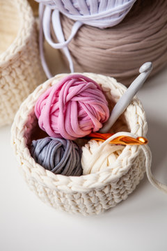 Crochet Home Basket,