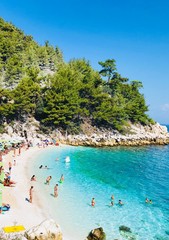 Beautiful Marble Beach Thassos Griechenland