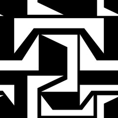 Seamless geometric abstract pattern