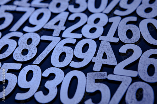 Background Of Numbers From Zero To Nine With Background Of Numbers From Zero To Nine With Texture Mathematics Concept