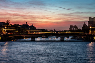 Sunset in Paris