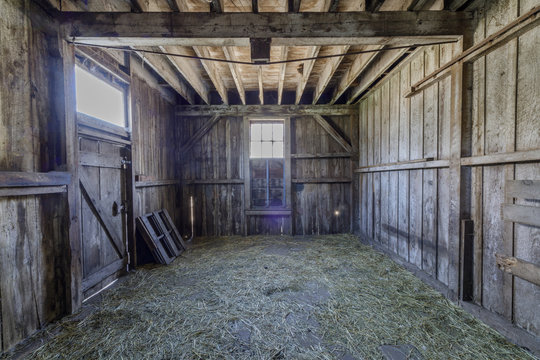 Old Horse Barn at Wilder Ranch State Park. Santa Cruz, California, USA.