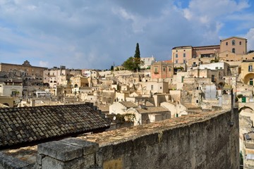 Fototapeta na wymiar Matera - Basilicata - Italia