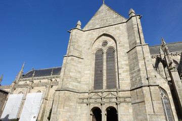 Fototapeta na wymiar Eglise Saint-Malo à Dinan