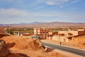 Moroccan cities located at mountainous area and countryside