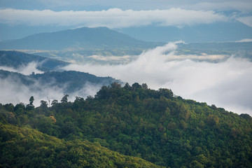 view of mountains