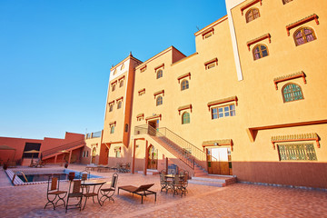 Riad Slitine in Marrakesh. Photograph in Morocco